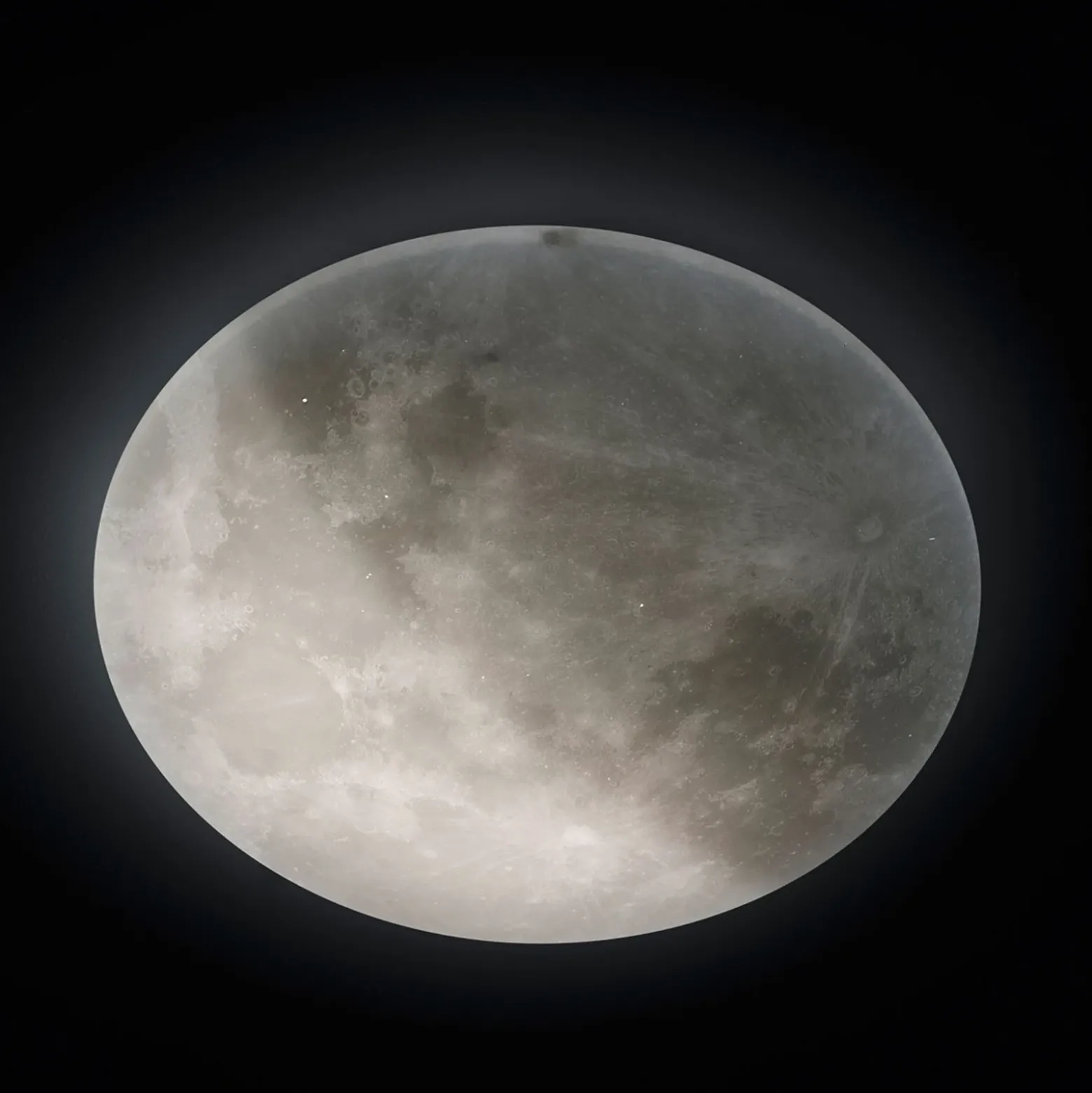 LED-kattovalaisin Lunar kaukosäätimellä 60 cm