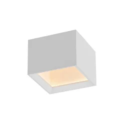 LED-kattovalaisin PURE Manhattan, snow, 1-lamppuinen, CCT