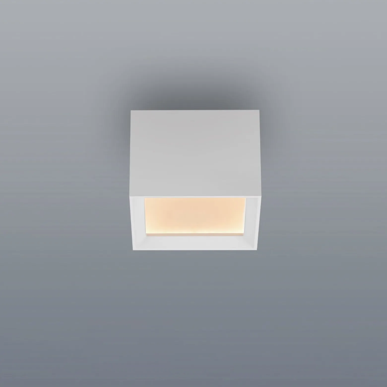 LED-kattovalaisin PURE Manhattan, snow, 1-lamppuinen, CCT