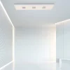 LED-kattovalaisin PURE Neo, 120 cm, alumiini, CCT, kaukosäädin