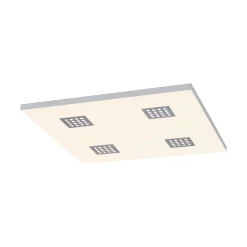 LED-kattovalaisin PURE Neo, 62 cm, alumiini, CCT, kaukosäädin