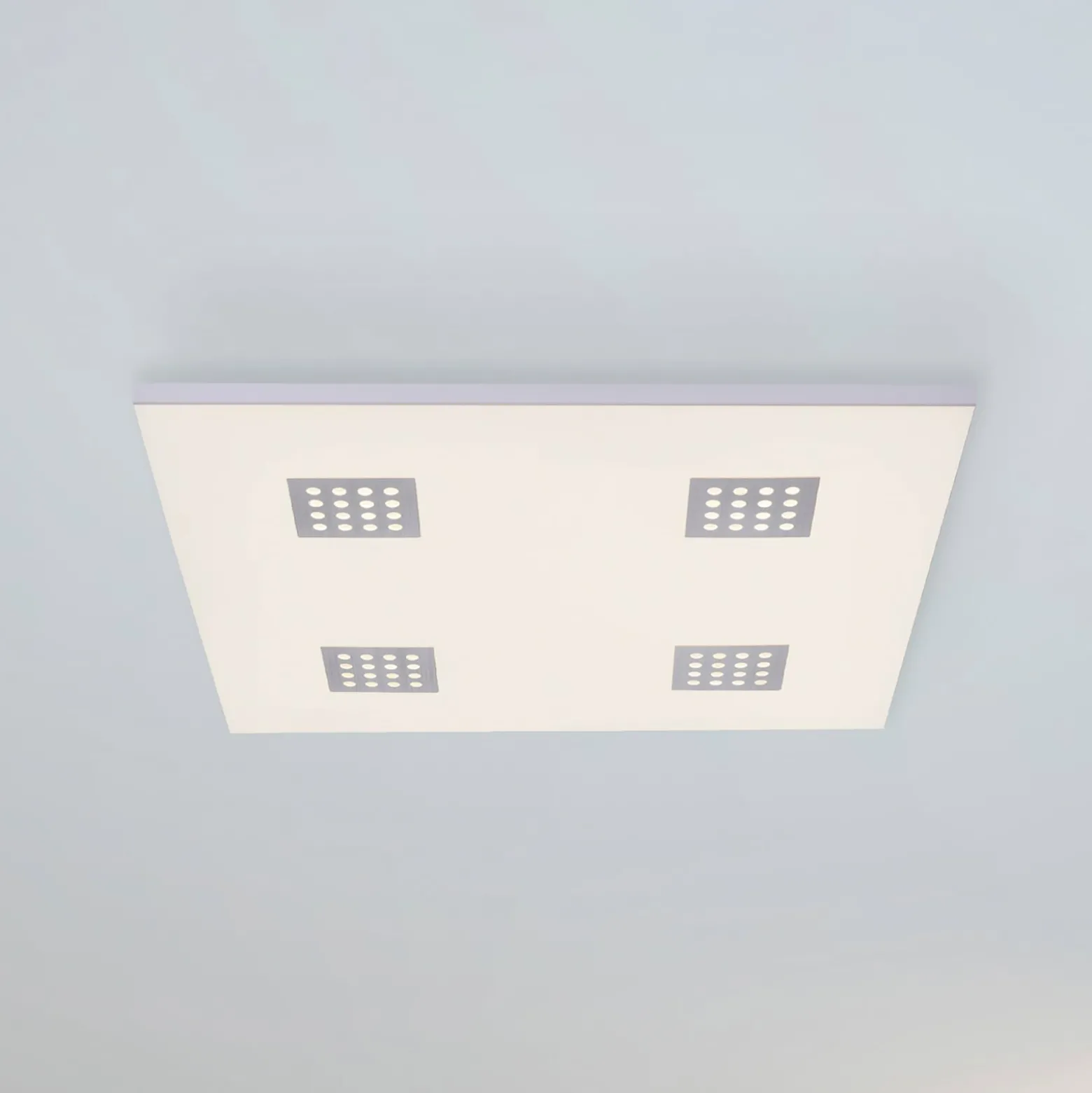 LED-kattovalaisin PURE Neo, 62 cm, alumiini, CCT, kaukosäädin