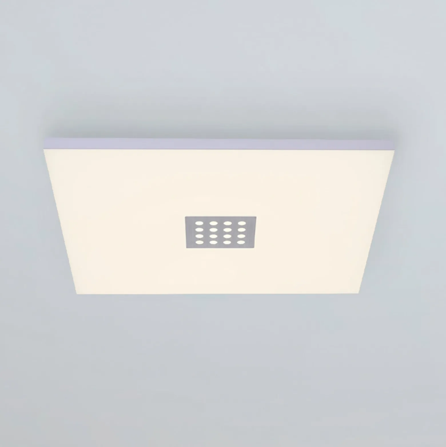 LED-kattovalaisin PURE Neo, 45 cm, alumiini, CCT, kaukosäädin