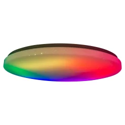 LED-kattovalaisin Rainbow, himmennys, RGBW, yövalo