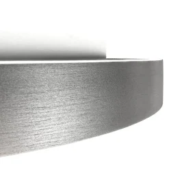 LED-kattovalaisin Ringlux teräsharmaa, Ø 30 cm, metalli, 2700 K