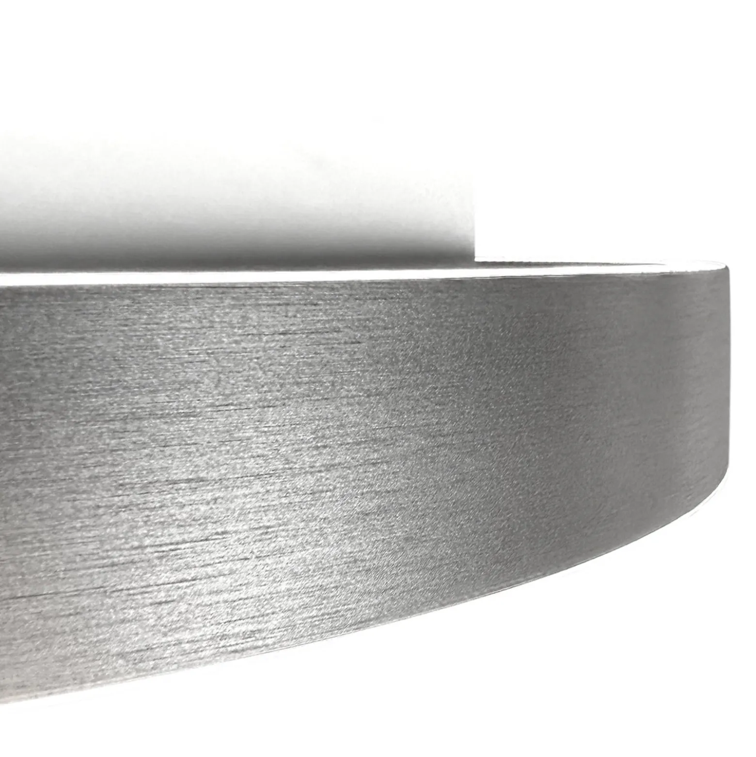 LED-kattovalaisin Ringlux teräsharmaa, Ø 30 cm, metalli, 2700 K