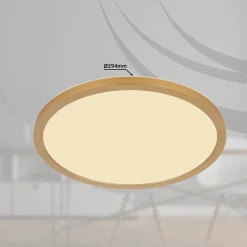 LED-kattovalaisin Sapana, Ø29,5 messinki