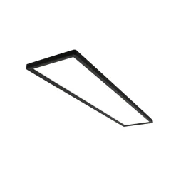 LED kattovalaisin Tava, musta, muovia, 98cm, taustavalo, taustavalo