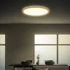 LED-kattovalaisin Tava Wood, Ø 42 cm, muovi, 3 000 K