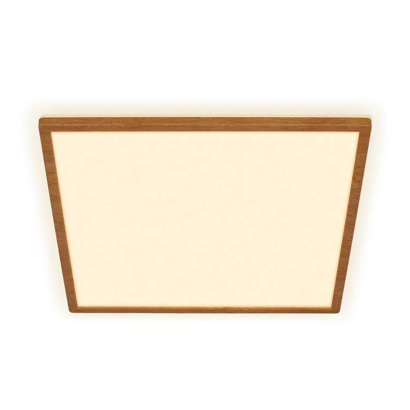 LED-kattovalaisin Tava Wood, 42 x 42 cm, muovi, 3 000 K