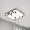 LED-kattovalaisin Tolorico, 35 cm, neliönmuotoinen