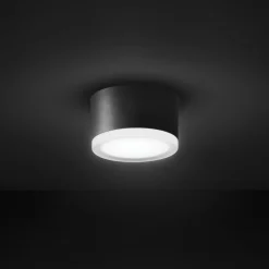 LED-kattovalaisin 1420 ulkotiloihin, grafiitti Ø 13 cm