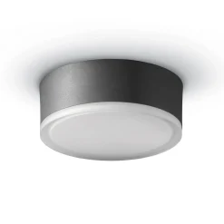 LED-kattovalaisin 1421 ulkotiloihin, grafiitti Ø 20.5cm