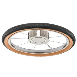LED-kattovalaisin Wheel, RGB, musta