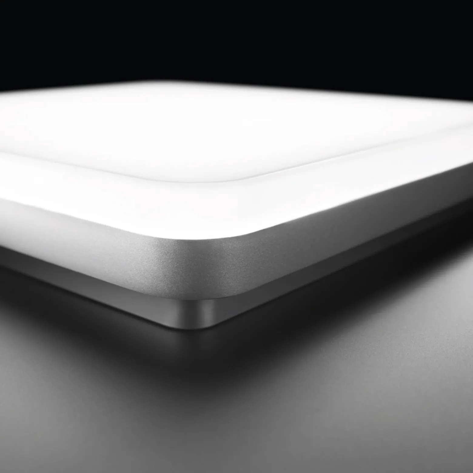 LED-kattovalaisin WL210 kulmikas muovinen 15W 21x21cm 21x21cm