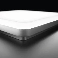 LED-kattovalaisin WL210 kulmikas muovinen 15W 21x21cm 21x21cm