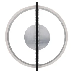 LED-kattovalaisin Yvaris, hopea, CCT, kaukosäädin