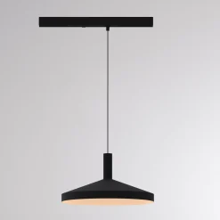 LED-kiskovalaisin LORA III, musta, halkaisija 36 cm, 40°, CCT, 3-vaiheinen