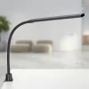 LED-klipsivalaisin MAULpirro, musta, 37 cm, himmennettävä