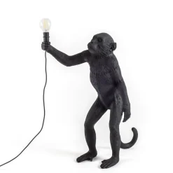 LED-koisteterassivalaisin Monkey Lamp pysty, black