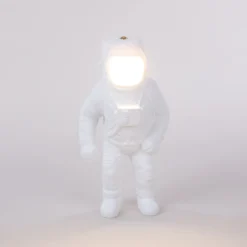 LED-koristefiguuri Cosmic-Flashing Starman, akku