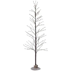 LED koristepuu Tobby Tree IP44 ruskea korkeus 150cm