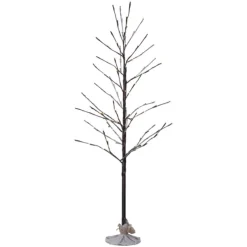 LED koristepuu Tobby Tree IP44 ruskea korkeus 120cm