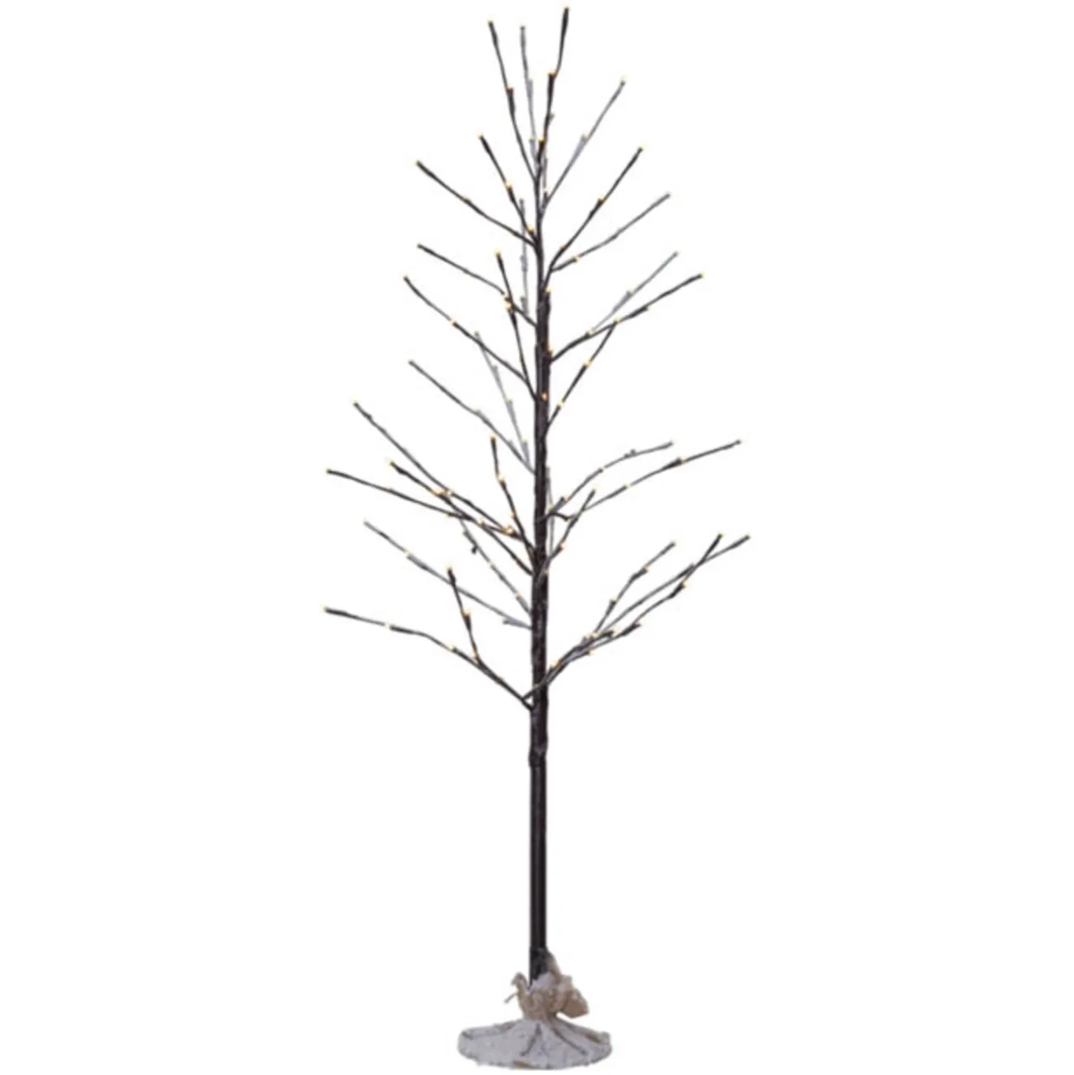 LED koristepuu Tobby Tree IP44 ruskea korkeus 120cm