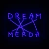 LED-koristeseinävalaisin Dream-Merda, sininen
