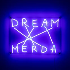 LED-koristeseinävalaisin Dream-Merda, sininen