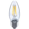 LED-kynttilälamppu E27 4,5W 827 filamentti, kirkas