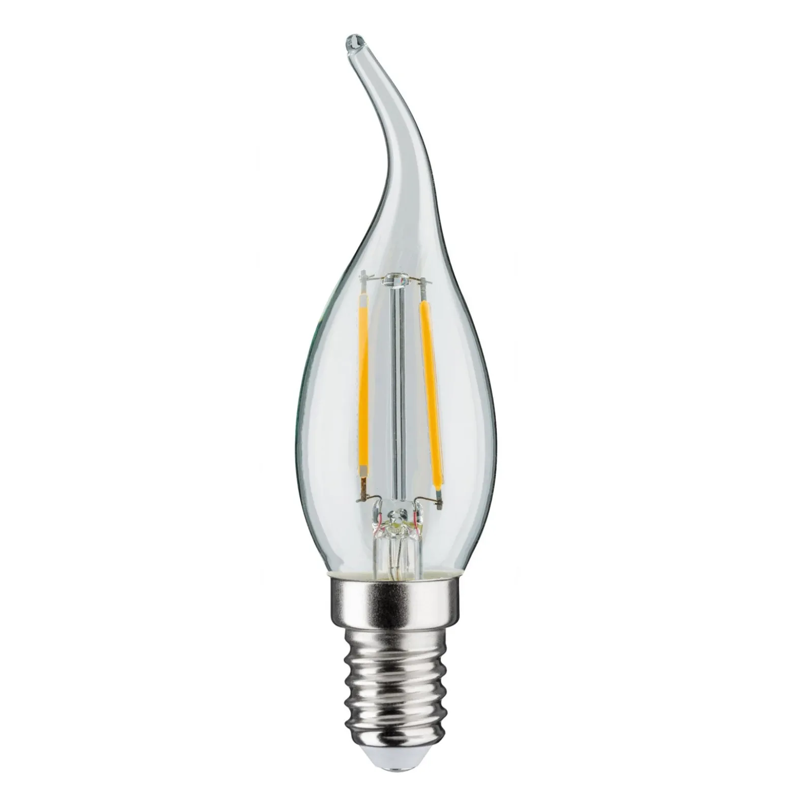 LED-kynttilälamppu E14 2.8W 2,700K Windblast Filament -lanka