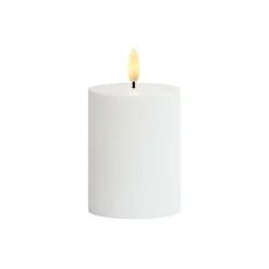 LED-kynttilä Sille, aurinkokäyttöinen, korkeus 10 cm, valkoinen, IP44