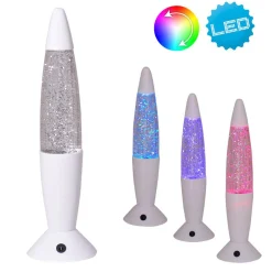 LED-laavalamppu Glitter