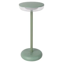 LED-ladattava terassivalaisin Pasi, minttu Korkeus 26 cm Metalli Touch -