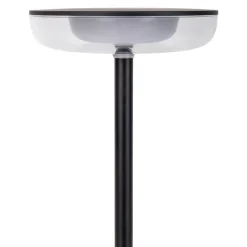 LED ladattava terassivalaisin Pasi musta korkeus 26cm metalli touch
