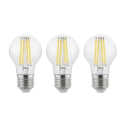 LED-lamppu E27 A60 6,5W 827 3-vaihehimmennin, 3kpl