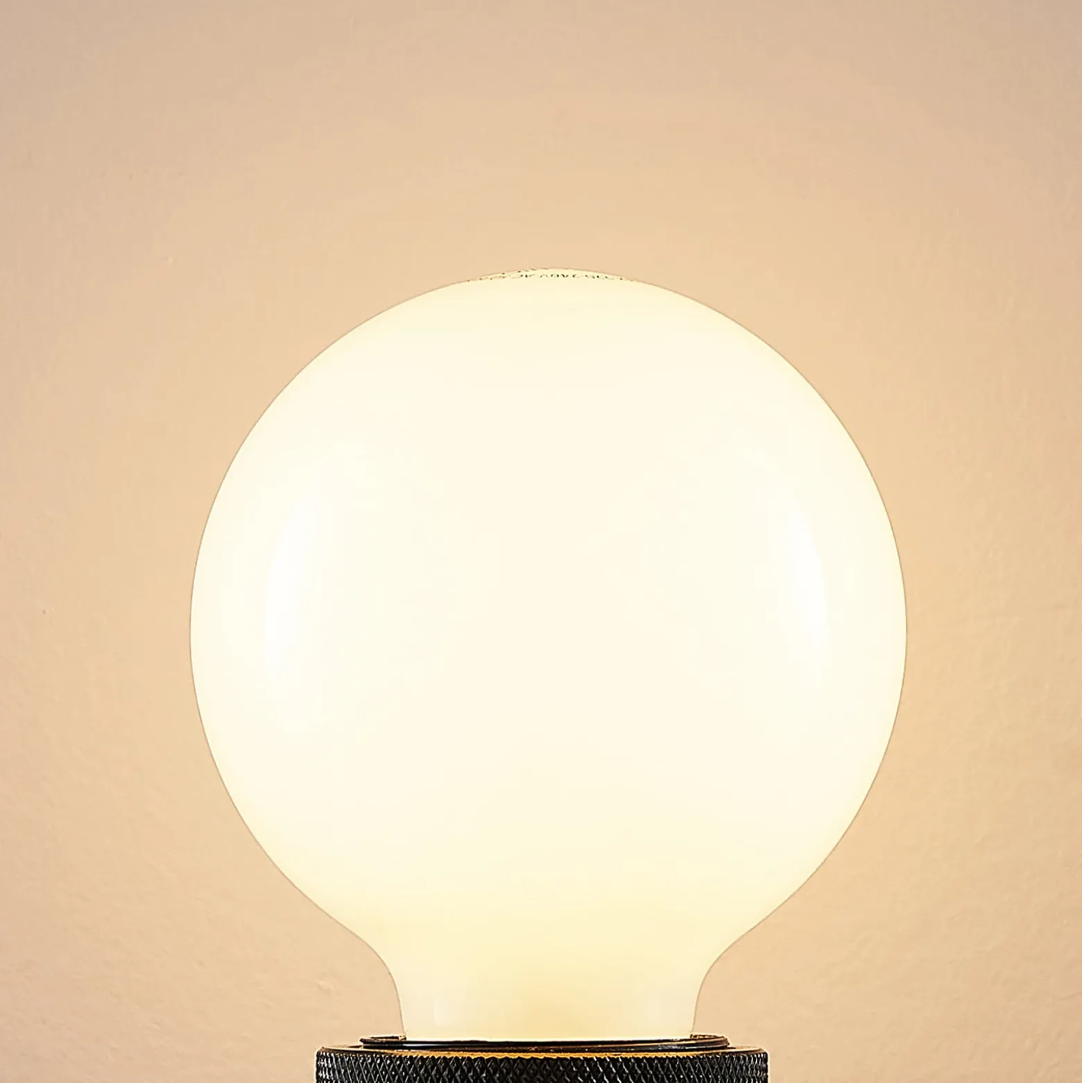 LED-lamppu E27 4W G80 2700K himmennys opaali 3 kpl