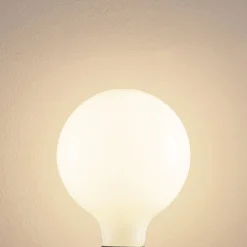 LED-lamppu E27 6W 2700K G125 himmennys opaali 2kpl