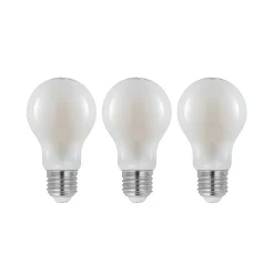 LED-lamppu E27 8W 2700K himmennettävä, opaali, 3x