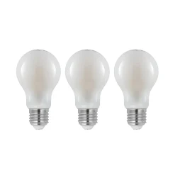 LED-lamppu E27 4W 2700K himmennys, opaali, 3 kpl