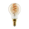 LED-lamppu E14 4W P45 2,000K Filament amber himmennettävä