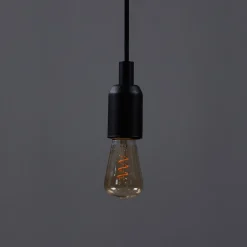 LED-lamppu E27 4W ST48 2,000K hehkulanka keltainen himmeä