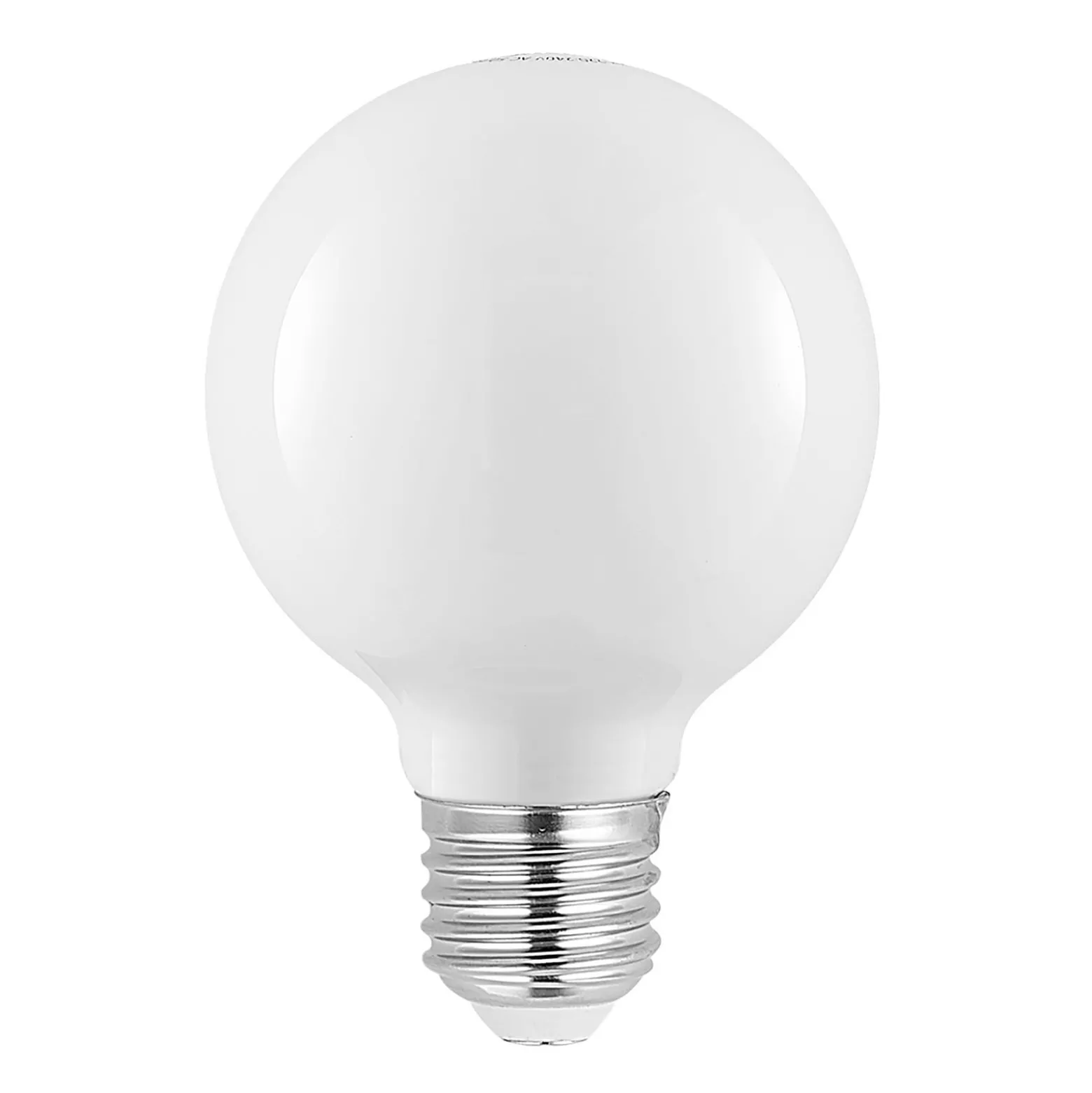 LED-lamppu G80 E27, 4 W, 2 700 K, opaali, himmennettävä