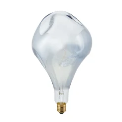 LED-lamppu Giant Drop E27 6W 918 himmeä hopeametalli.