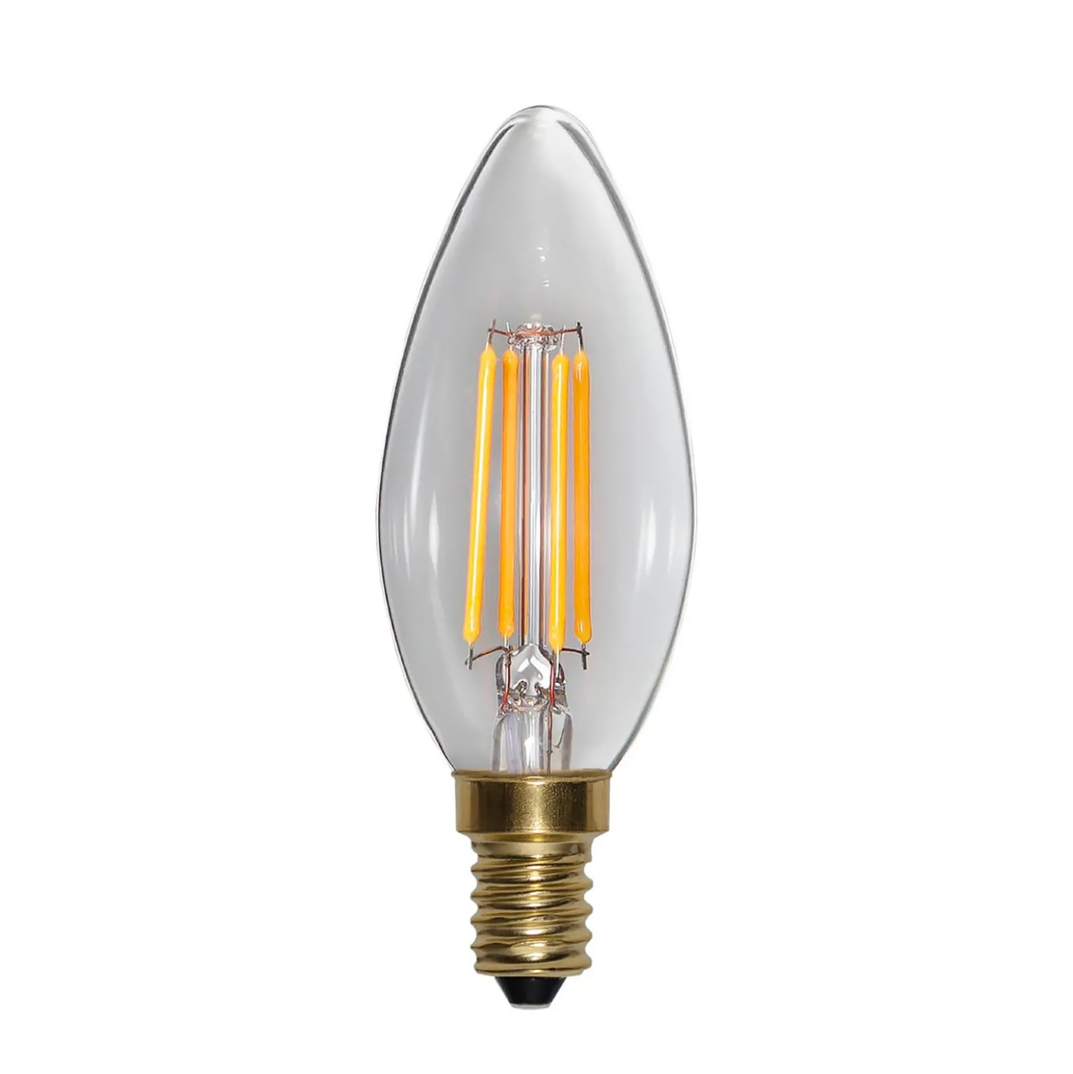 LED-lamppu Soft Glow E27 kynttilä 250 lm 3,2 W 2100 K himmennettävä