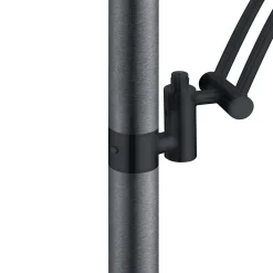 LED-lattiavalaisin Andy, 3-valo, antrasiitti, CCT, himmennin