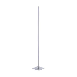 LED-lattiavalaisin Bella, suora, neliskanttinen jalusta, terästä