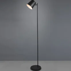 LED-lattiavalaisin Blake, akku, himmennys, musta
