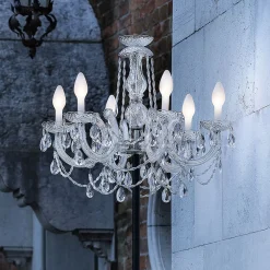 LED-lattiavalaisin Drylight STL6 ulkotiloihin
